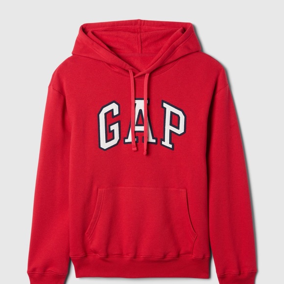 NWT Gap Logo Sweatshirt COLOR ROBBIE RED SIZE  X LARGE - Picture 1 of 6